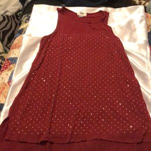 Maroon Tank Top